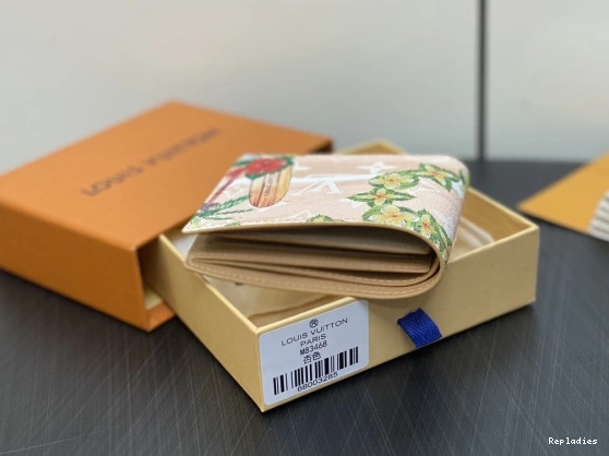 Fake Louis Bags VUITTON SLENDER LOUIS WALLET-11*8.5*2CM 0819